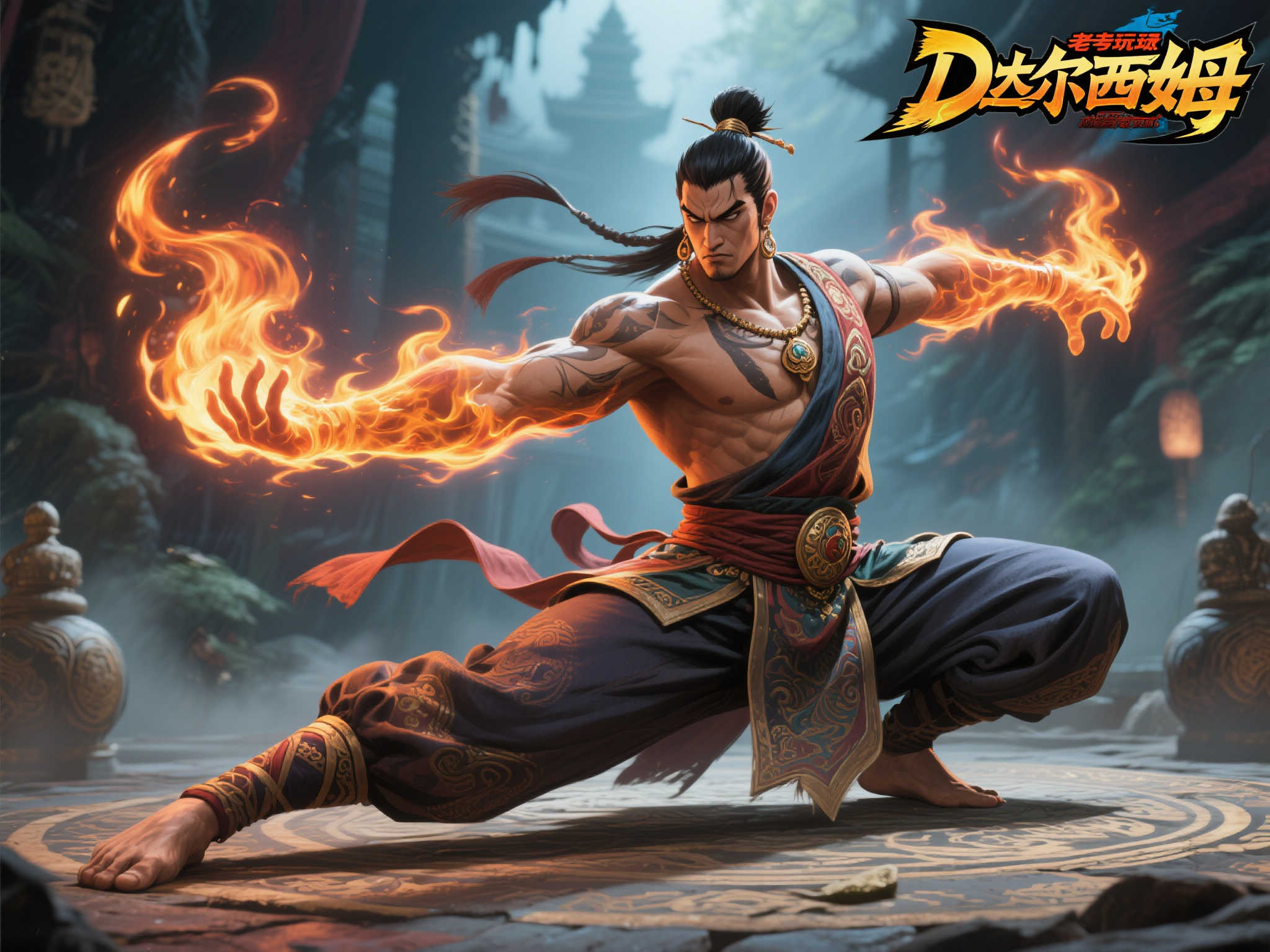 印度明星再现经典：达尔西姆在《街霸》真人电影中散发浓浓咖喱香